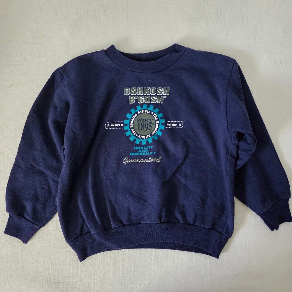 Vintage Oshkosh World Wide Crewneck kids 7